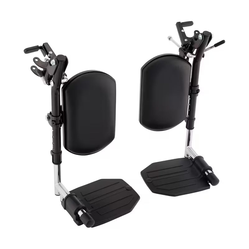 Wheelchair Elevating Legrests - Padded Calf Pads, Composite Footplates & Swing Away Function