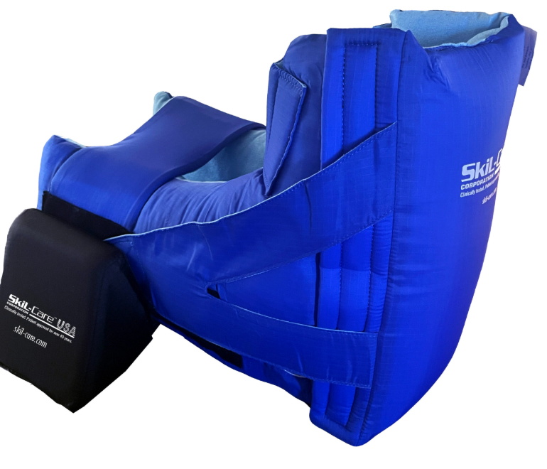 Heel Protection Boot Skil-Care™ Super Soft One Size Fits Most Blue
