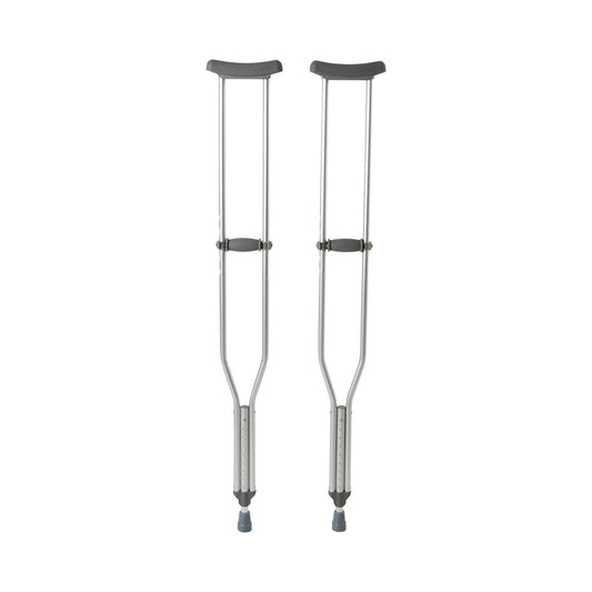 CRUTCH, ALUMINIUM QUICK ADJ TALL ADLT 350LB