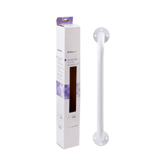 BAR, GRAB MOUNT PDR COATED WHT 16"