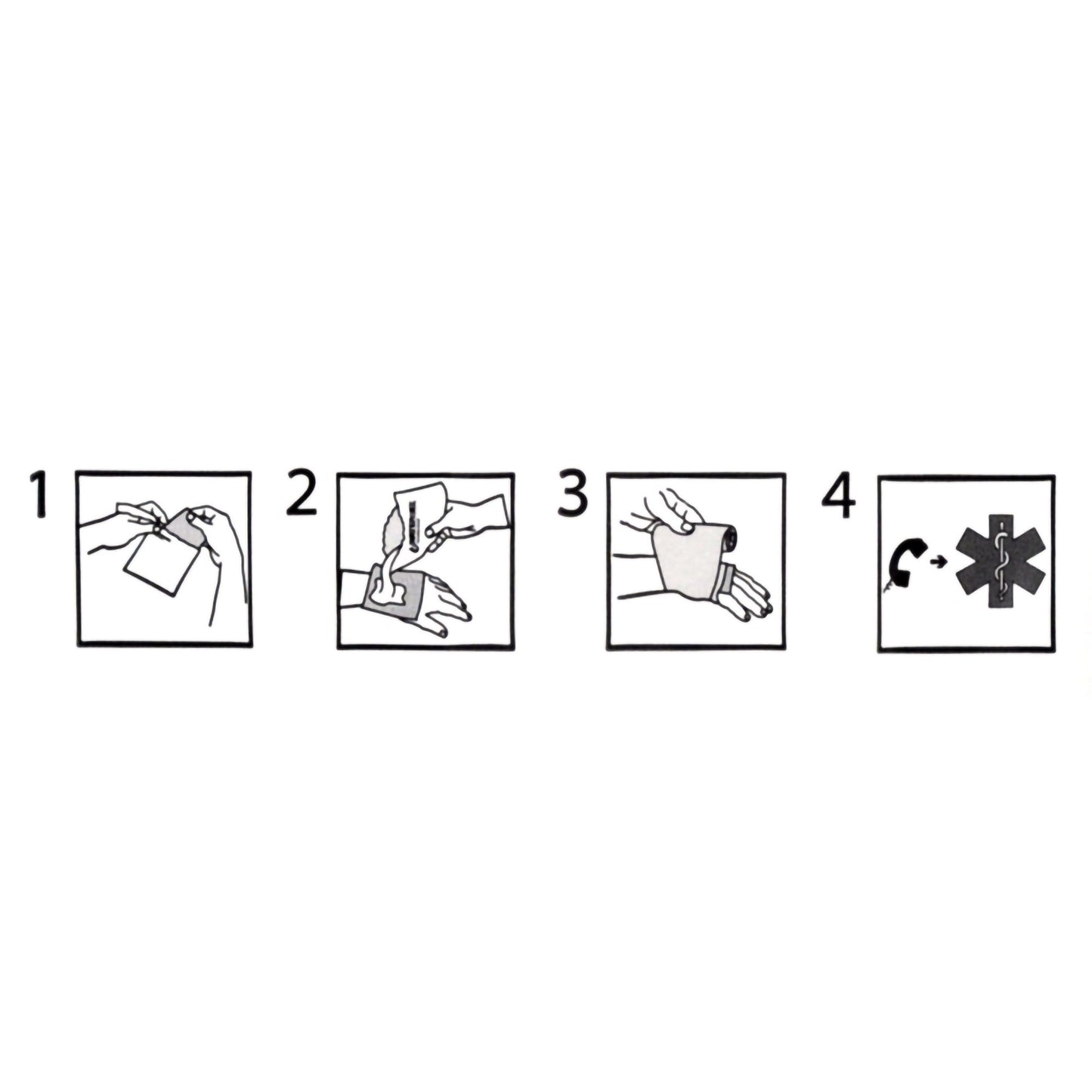 Hydrogel Burn Dressing Water-Jel® First Responder Sheet 2 X 6 Inch Sterile (1/PK)