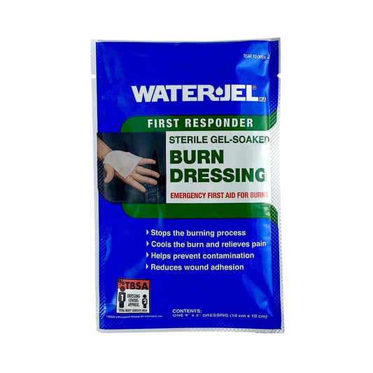 Hydrogel Burn Dressing Water-Jel® First Responder Sheet 4 X 4 Inch Sterile (1/PK)