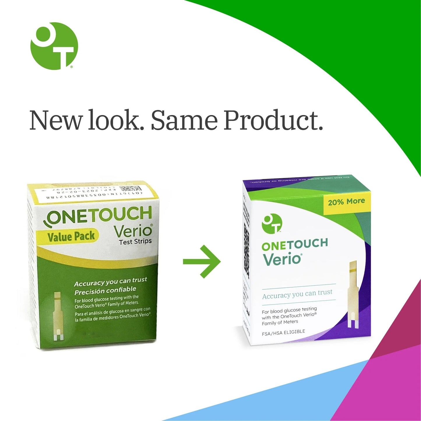 TEST STRIP, BLD GLUC ONETOUCH VERIO (50/BX)