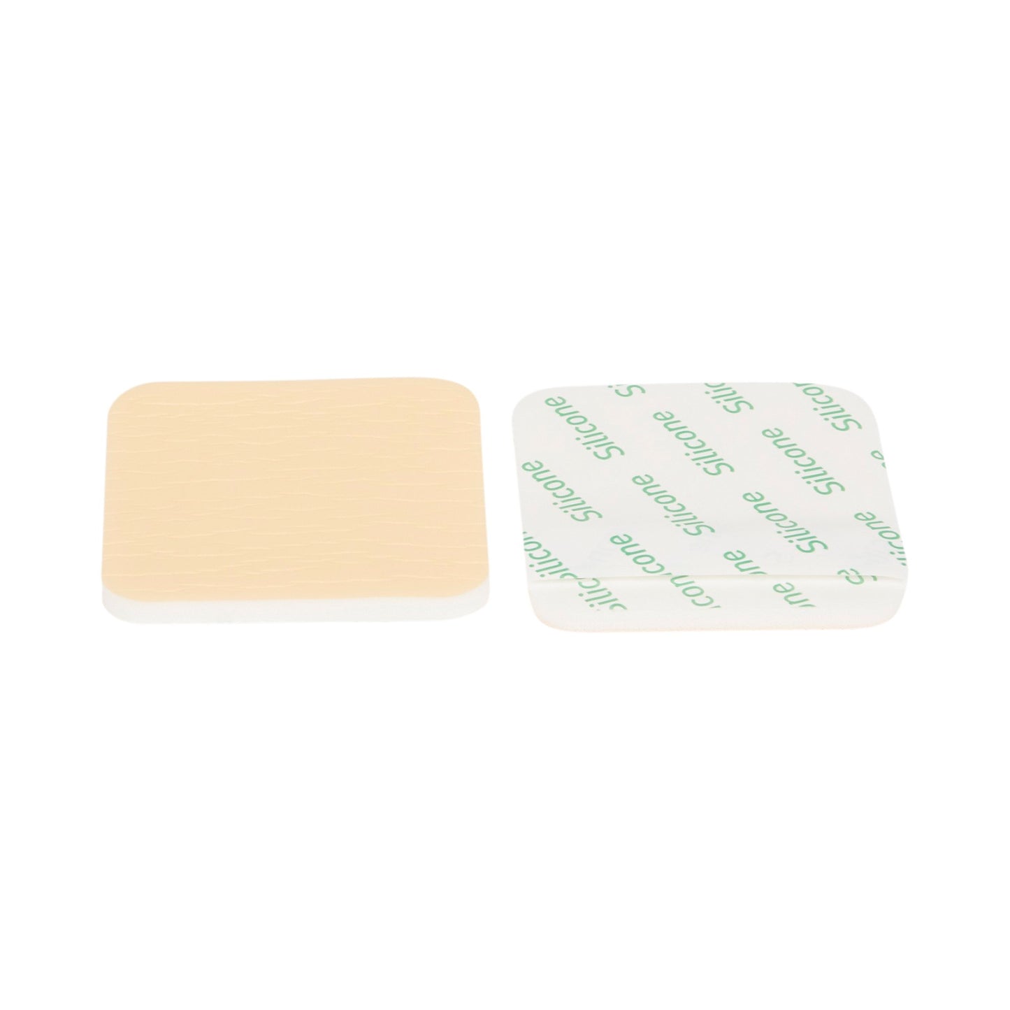 FOAM, ADH SIL W/O BORDER 3"X3"(10/BX)