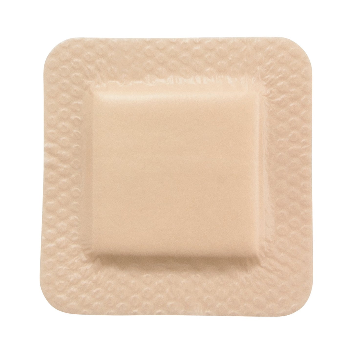 FOAM, ADH SIL LT W/BORDER 3"X3" (10/BX)