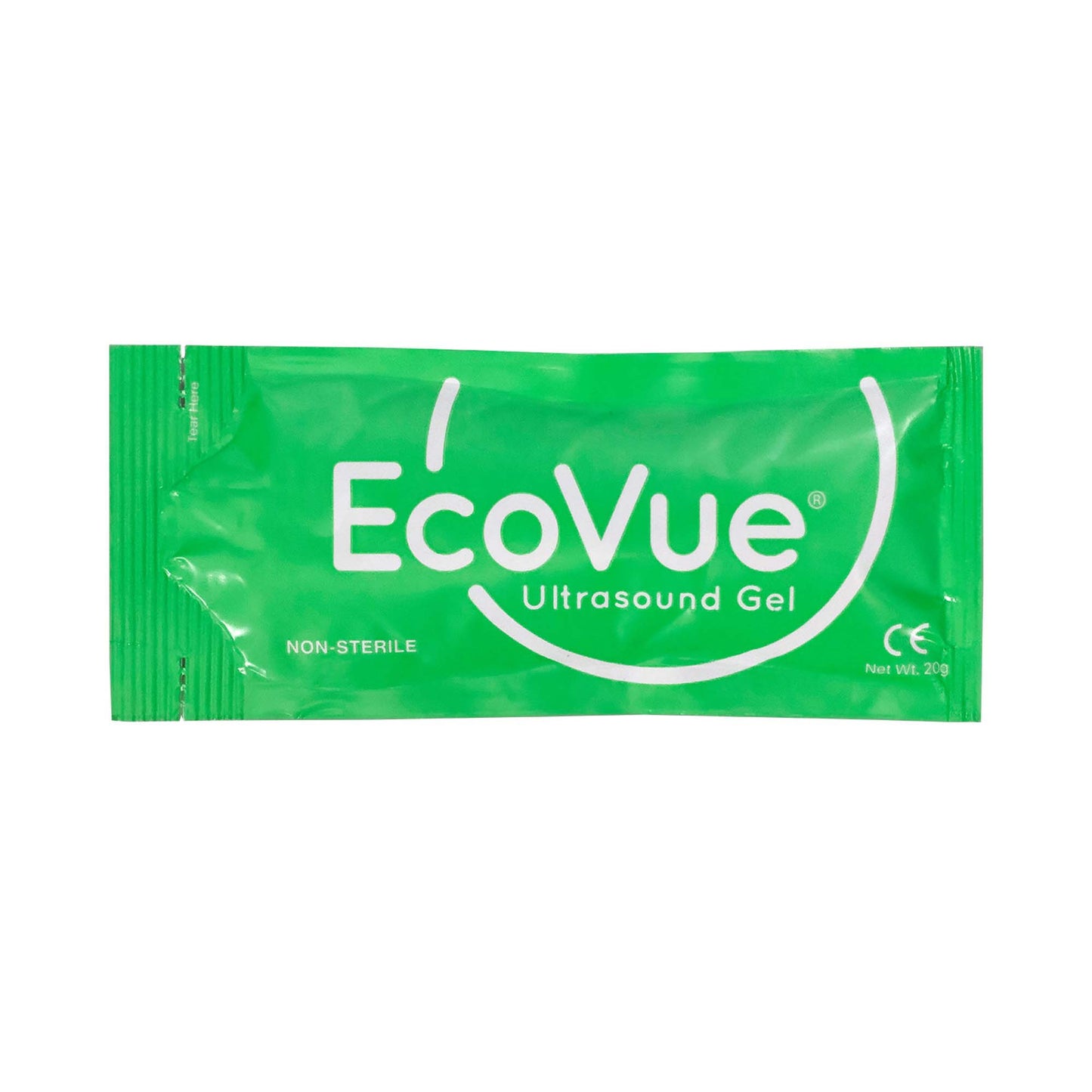 Ultrasound Gel EcoVue® Medium Viscosity 20 Gram Packet NonSterile 1 Box of 100 Packs