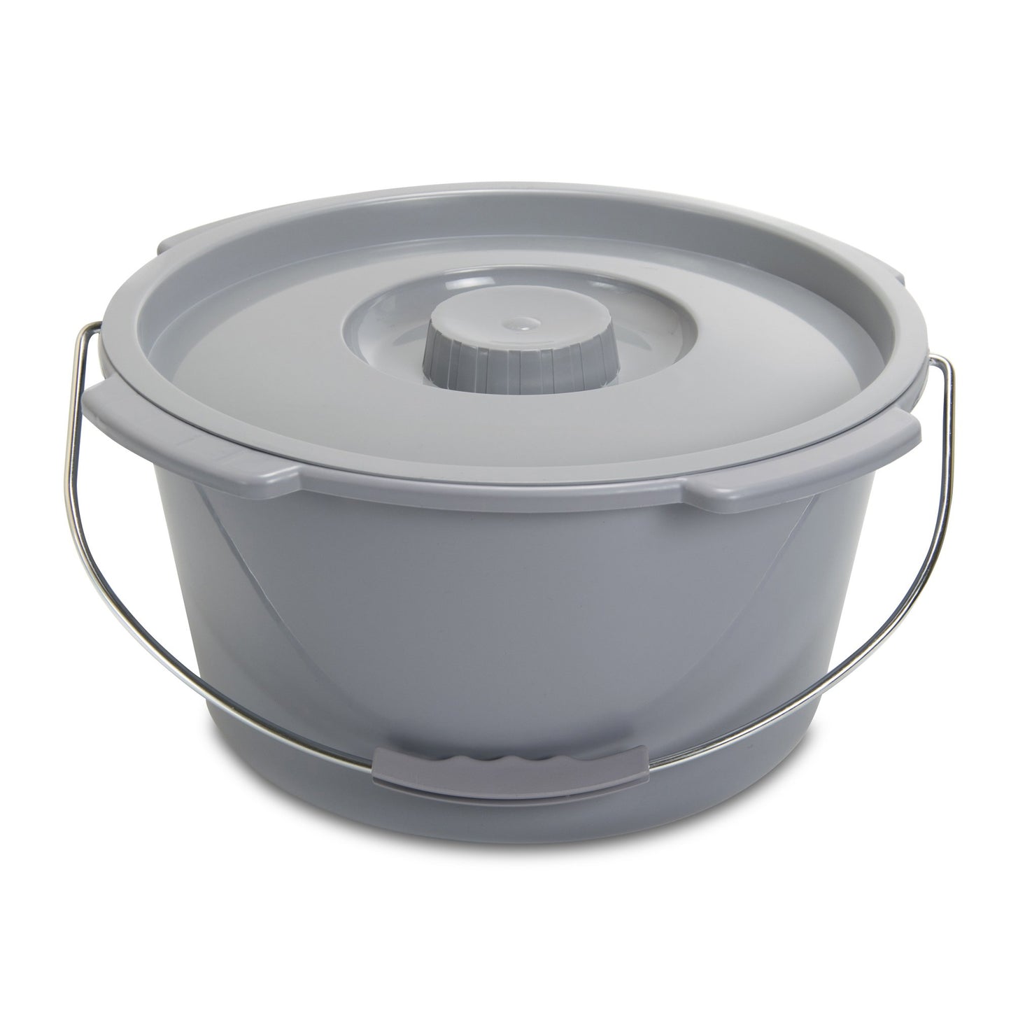 BUCKET, COMMODE W/PLAS HANDLE & CYR 7.5QT