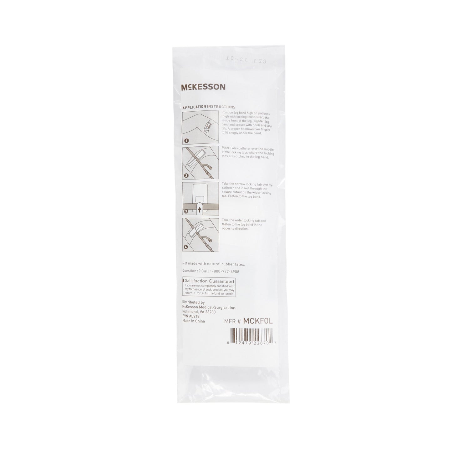 HOLDER, CATHETER FOLEY (10/BX)