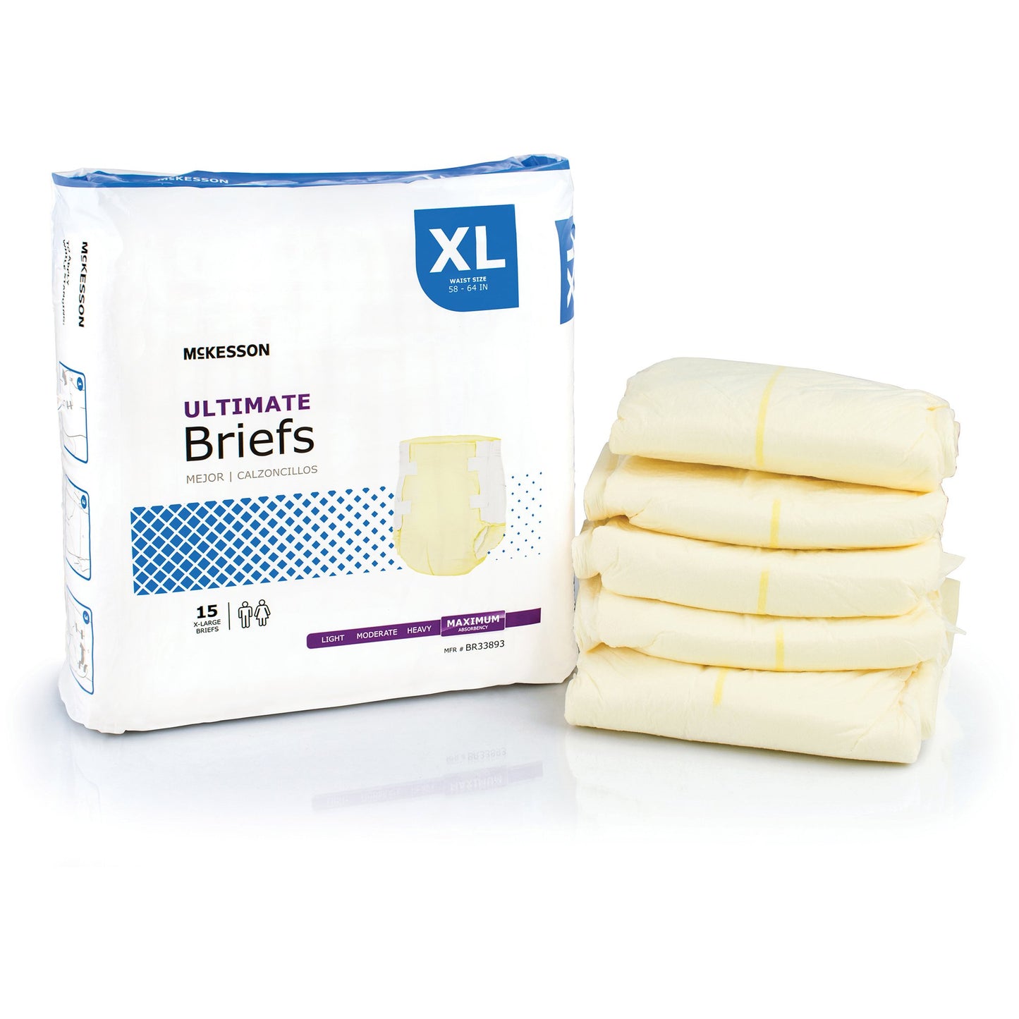 BRIEF, TAB CLSR ULTIMATE XLG 58-64 (15EA/BG)