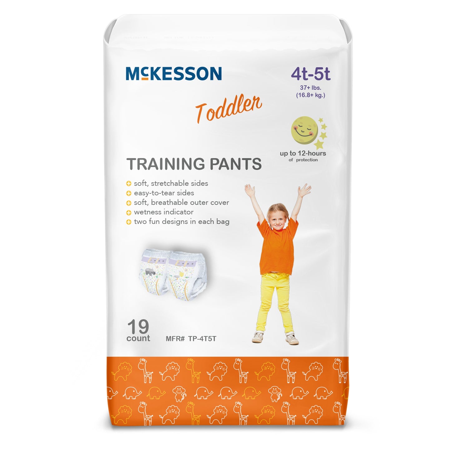 DIAPER, TRAINING EASY TEAR 4T-5T (19/BG)