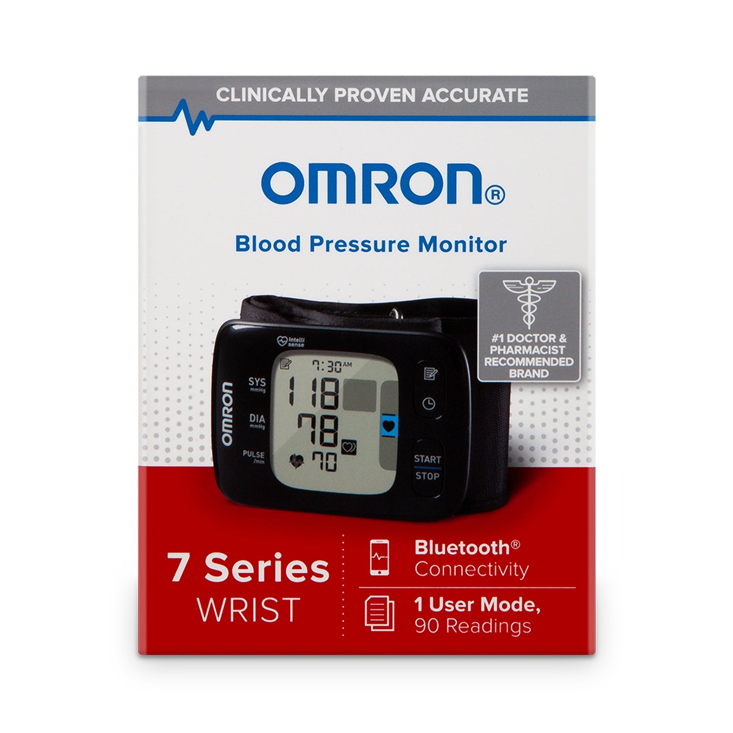 OMRON BP MONITOR, WRIST 7 SERIES WIRELESS ADLT