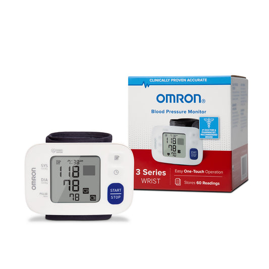 OMRON BP MONITOR, WRIST SERIES 3 HOME ADLT 5.3"-8.5"