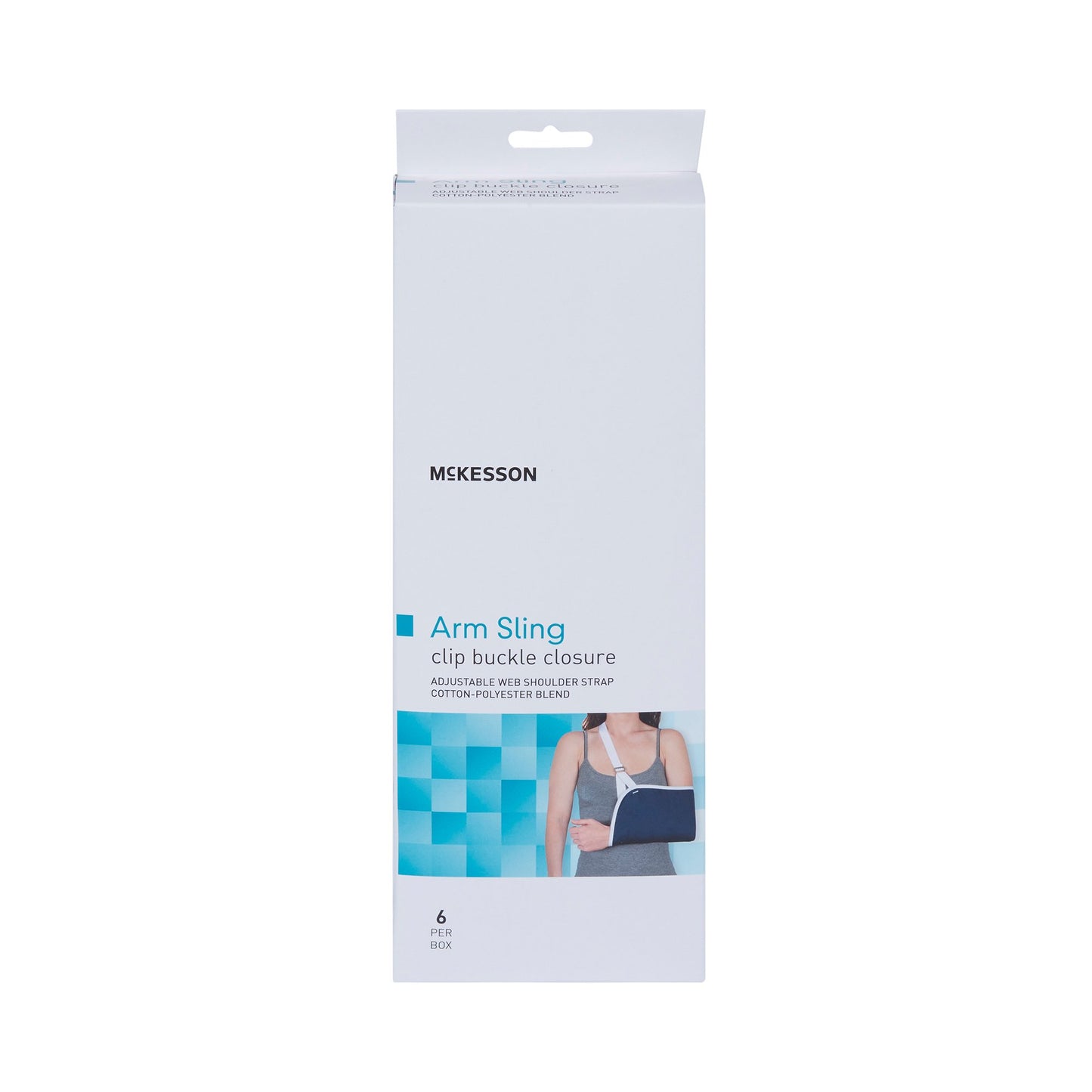 ARM SLING, CLINIC CTN/POLY LARGE