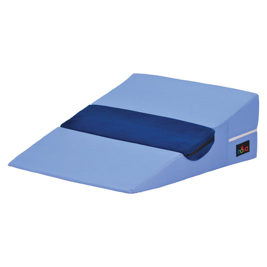 WEDGE, BED W/HALF ROLL PILLOW