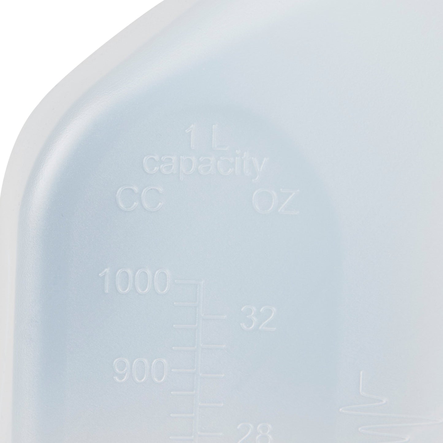 Male Urinal McKesson 1 Quart / 1000 mL With Closure Single Patient Use