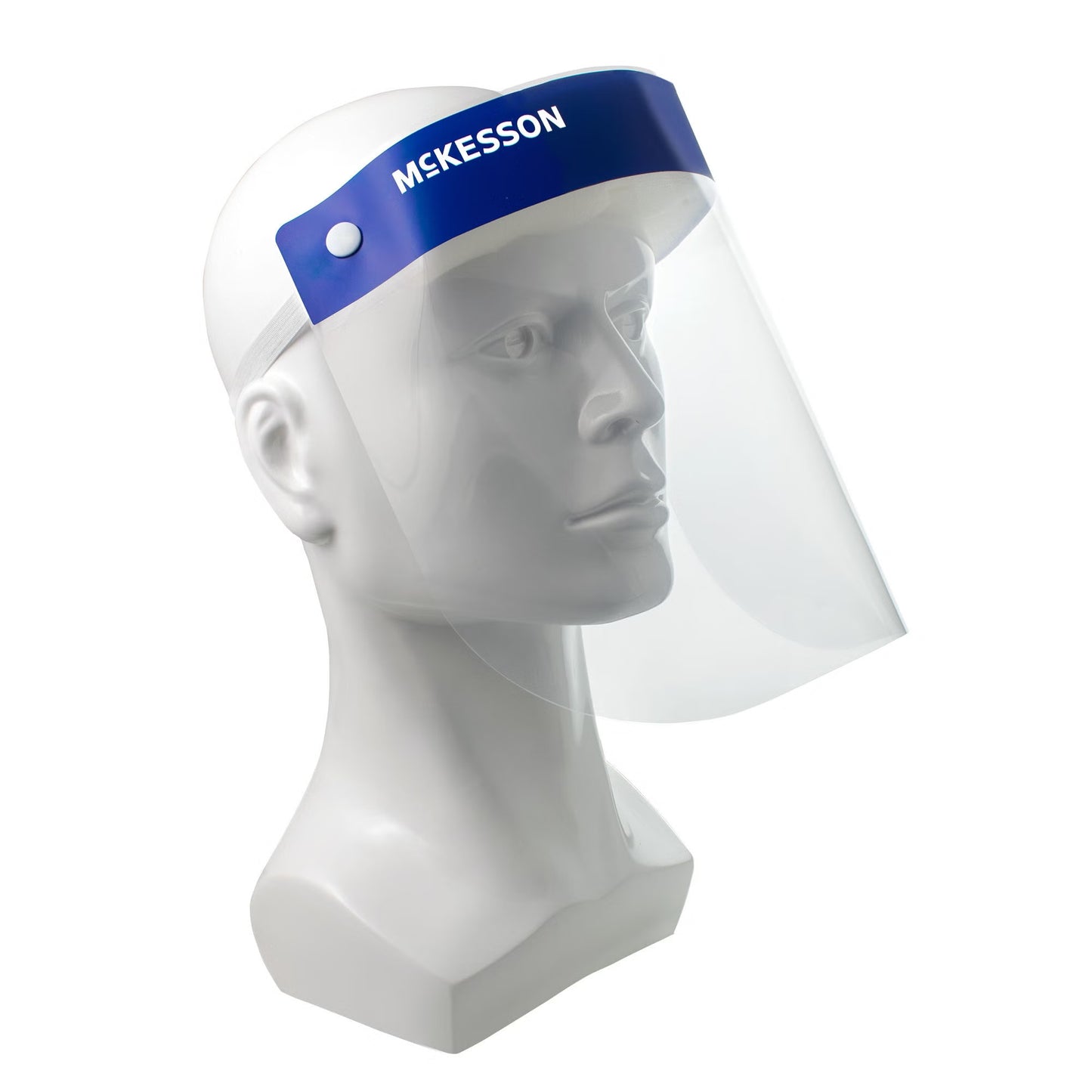 Face Shield McKesson One Size Fits Most Full Length Anti-fog Disposable NonSterile 10/BG