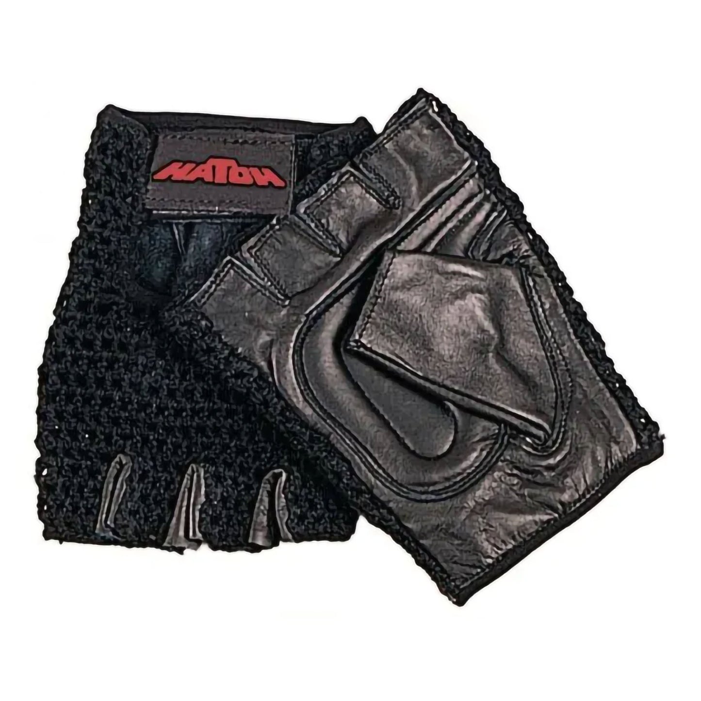 Push Glove Hatch Half Finger X-Large Black Hand Specific Pair
