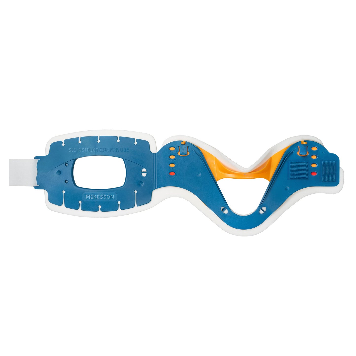 COLLAR, CERVICAL RIGID ADJ HT/FIT H&L CLSR