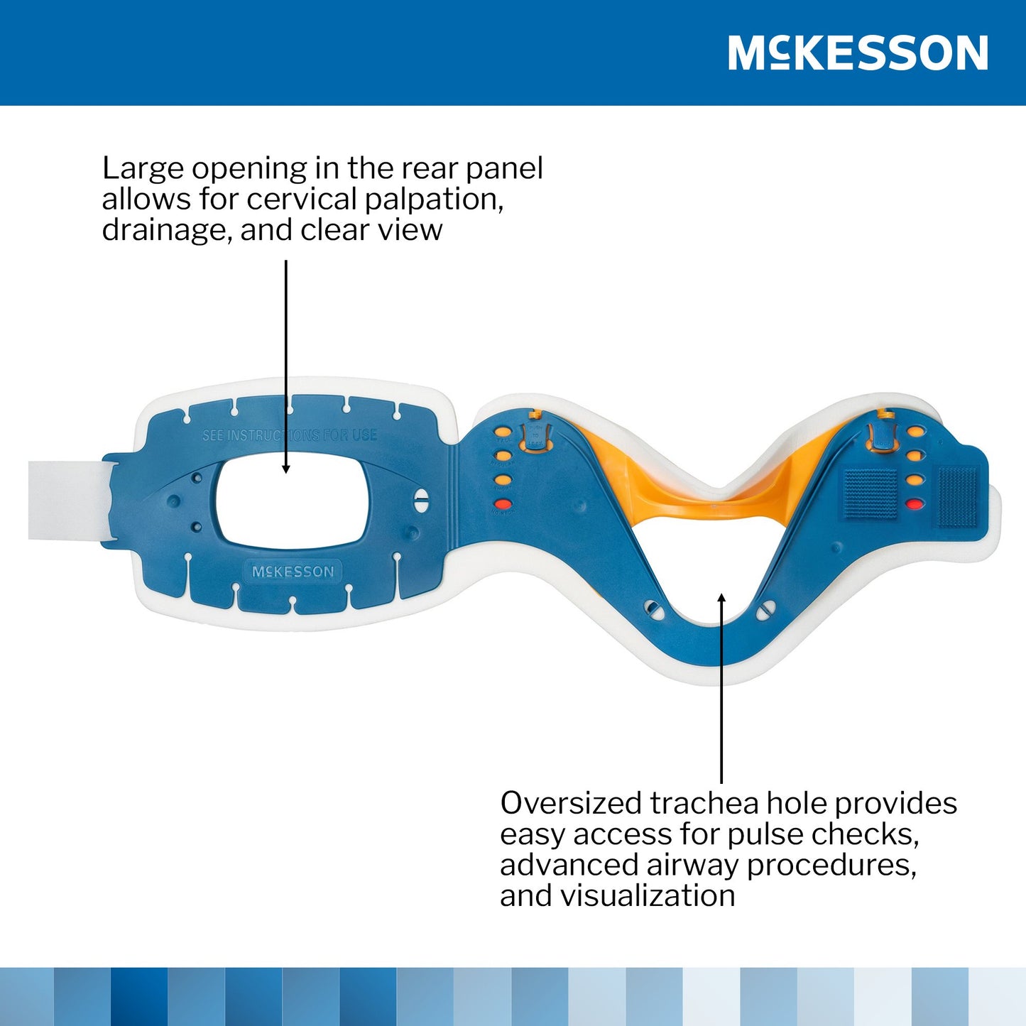 COLLAR, CERVICAL RIGID ADJ HT/FIT H&L CLSR