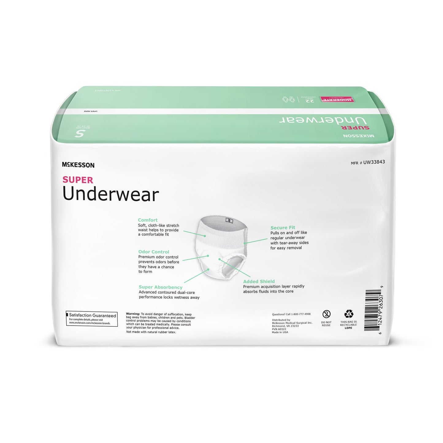 UNDERWEAR, SUPER SM 20-34 (22/BG)