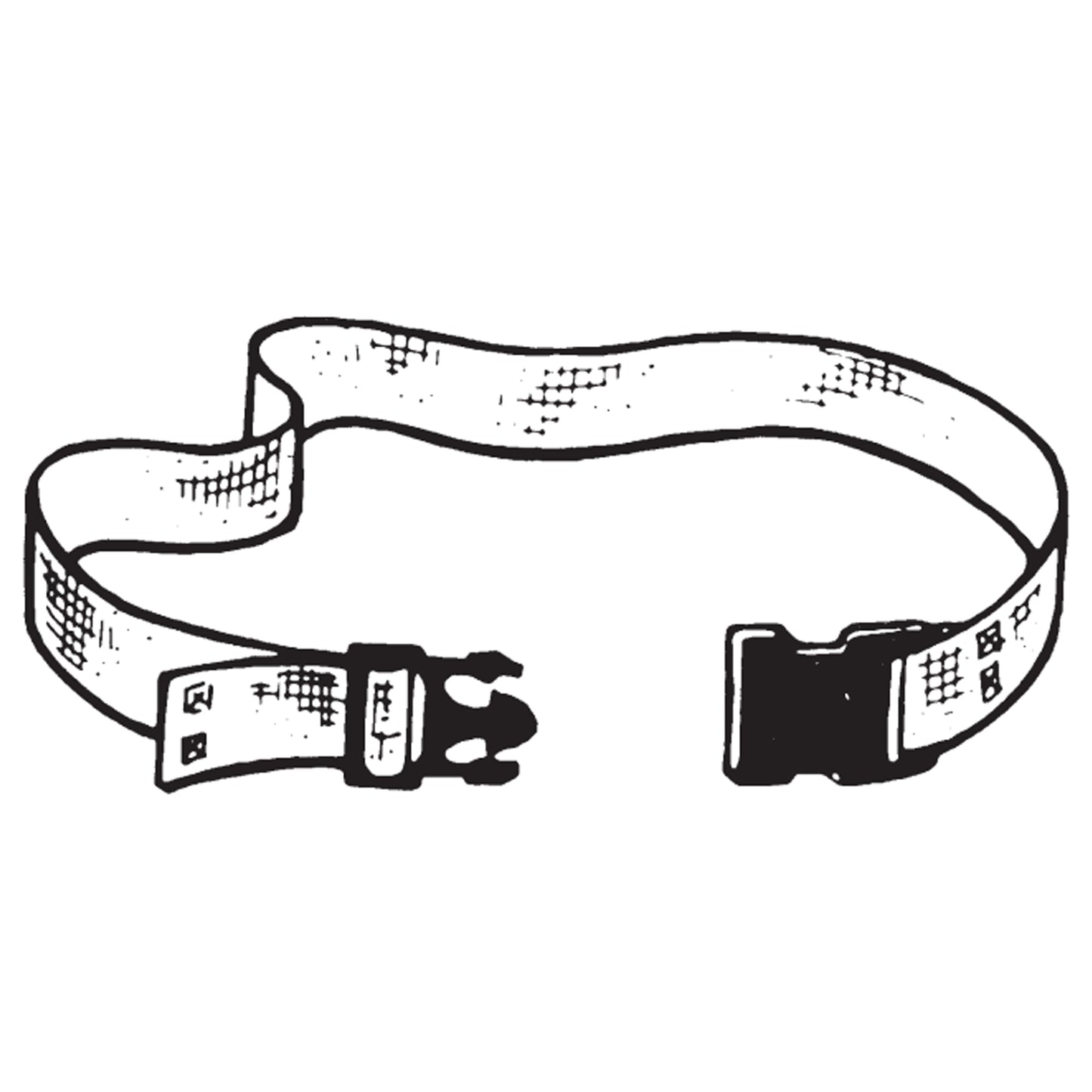 BELT, GAIT W/PLAS BUCKLE 5095