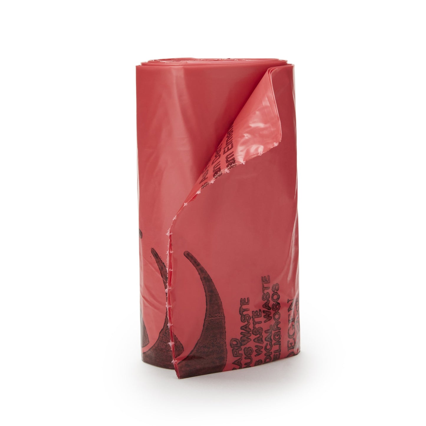 Biohazard Waste Bag McKesson Biohazard Symbol / Infectious Waste 7 to 10 gal. Red 24 X 24 Inch