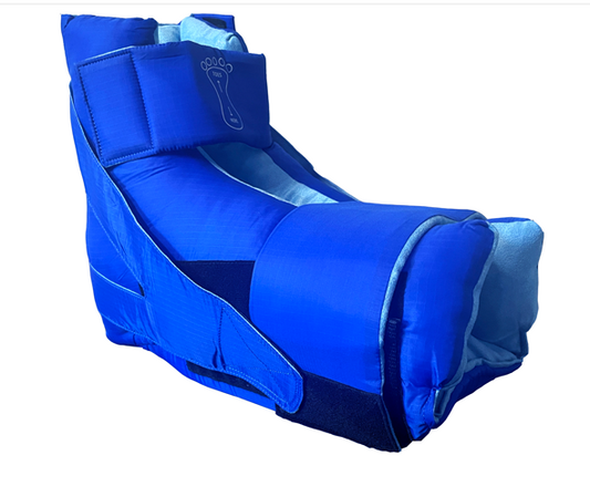 Heel Protection Boot Skil-Care™ Super Soft One Size Fits Most Blue