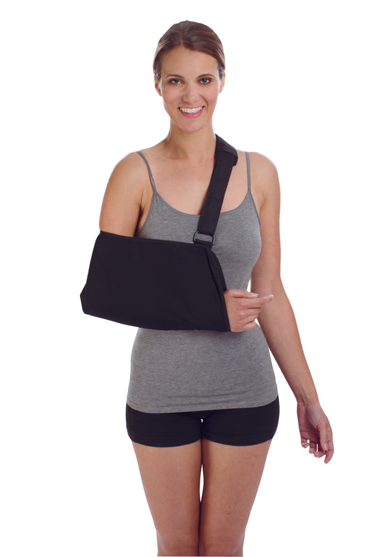 ARM SLING, DLX CTN/POLY W/PAD SMALL