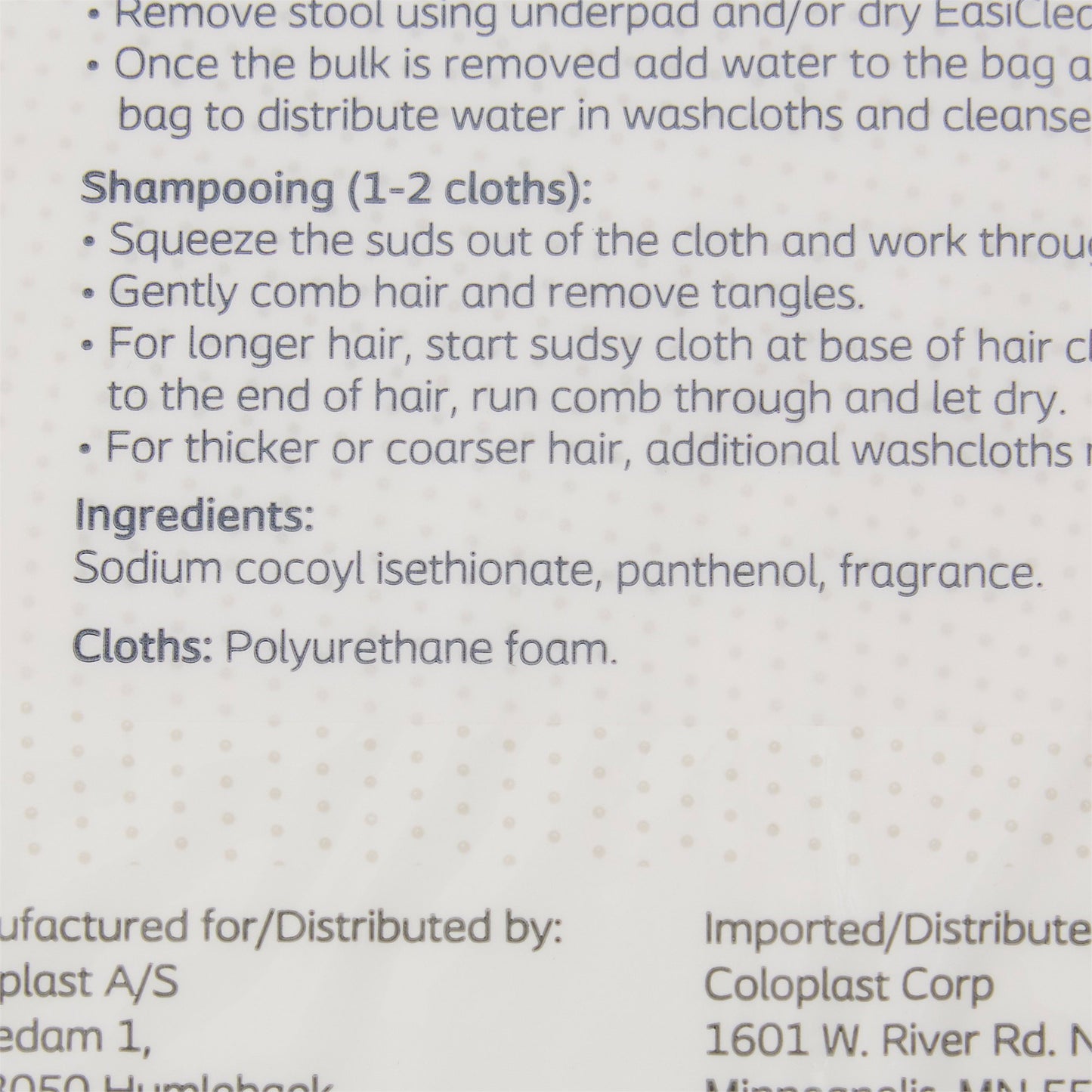 WASHCLOTH, EASYCLEANSE BATH (30/PK)