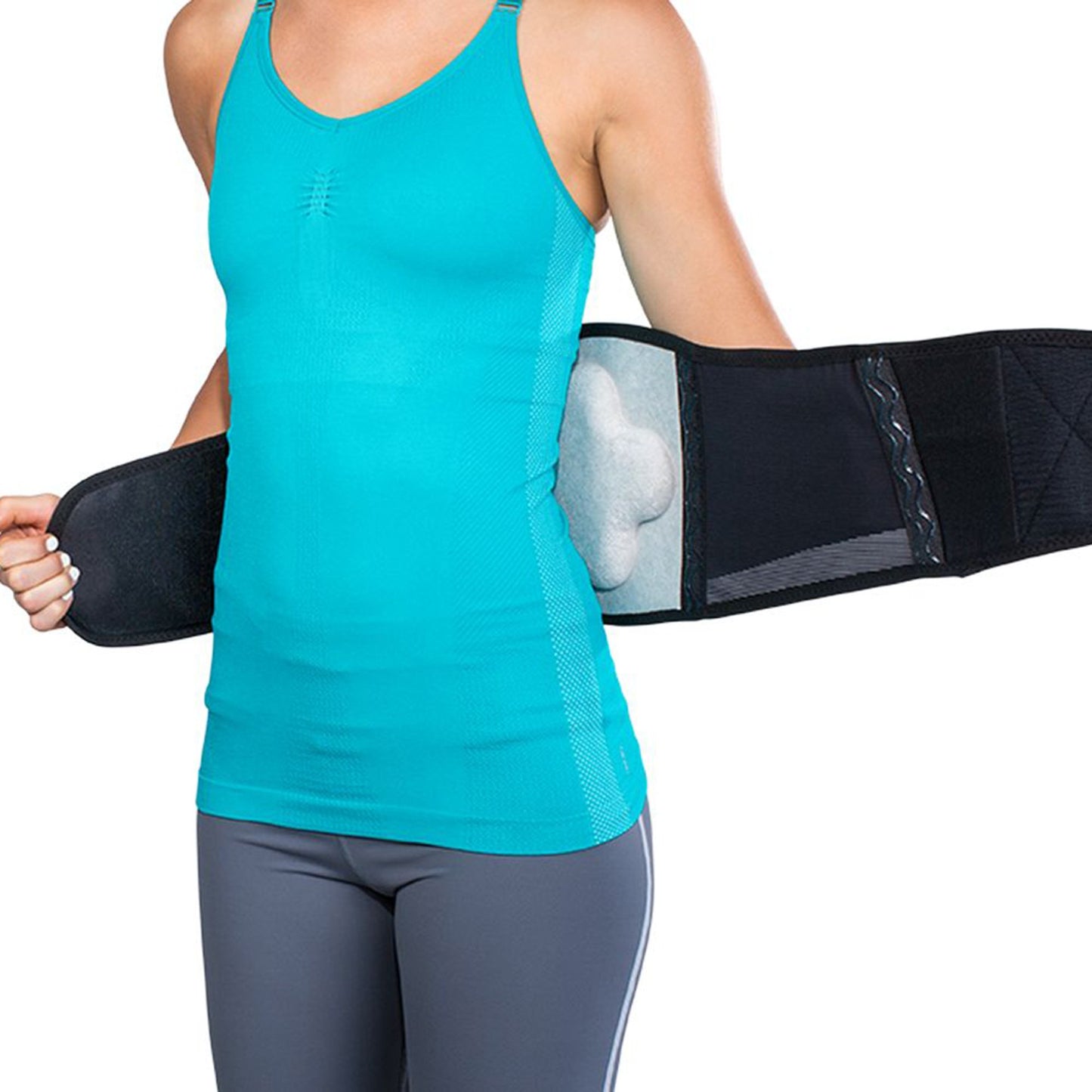 Back Support ComfortForm™ Large Hook and Loop Closure 30 to 34 Inch Waist Circumference Adult
