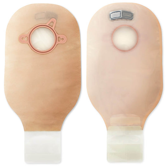 POUCH, OSTOMY DRN W/TRANS FLTR57MM (10/BX)