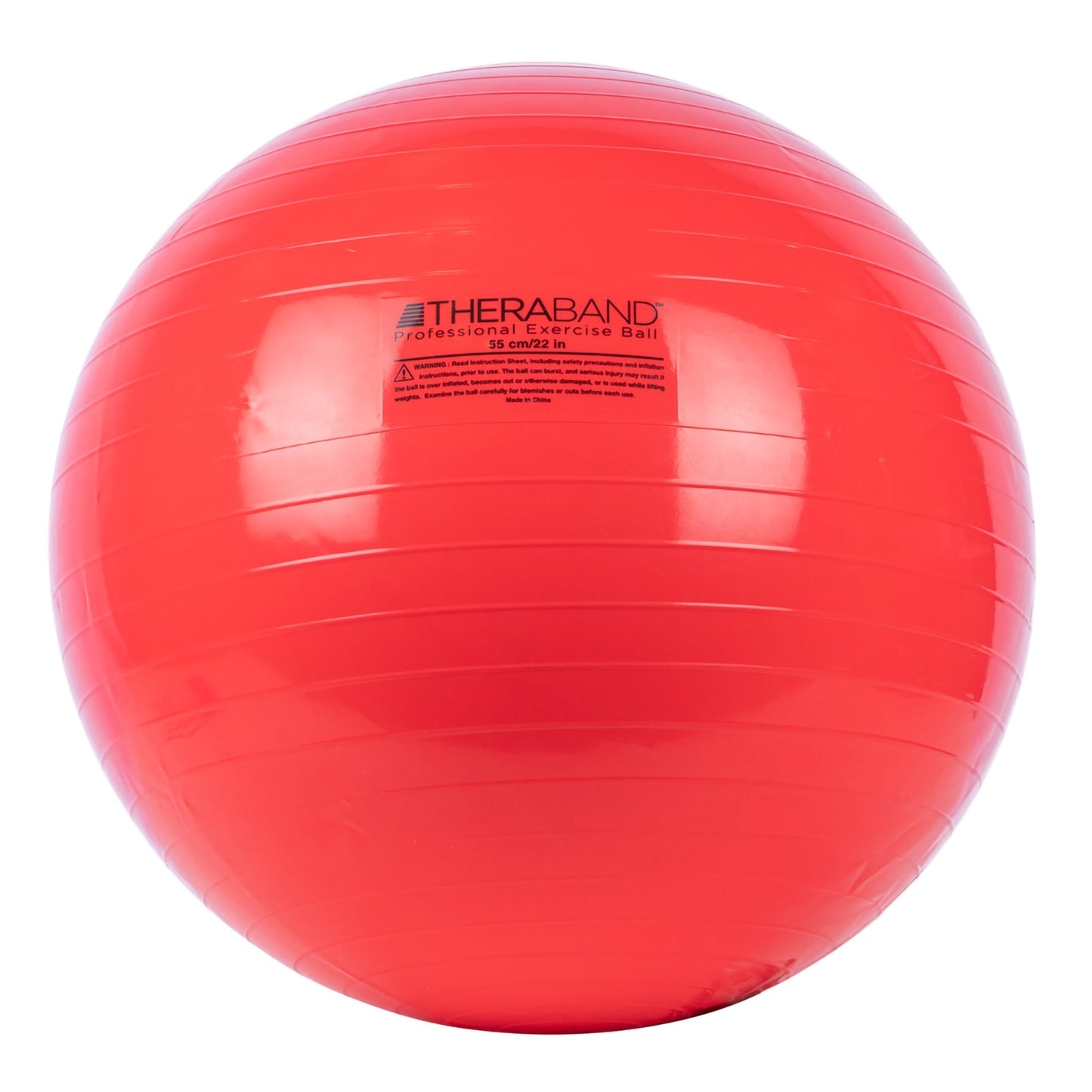 Inflatable Exercise Ball TheraBand® Red