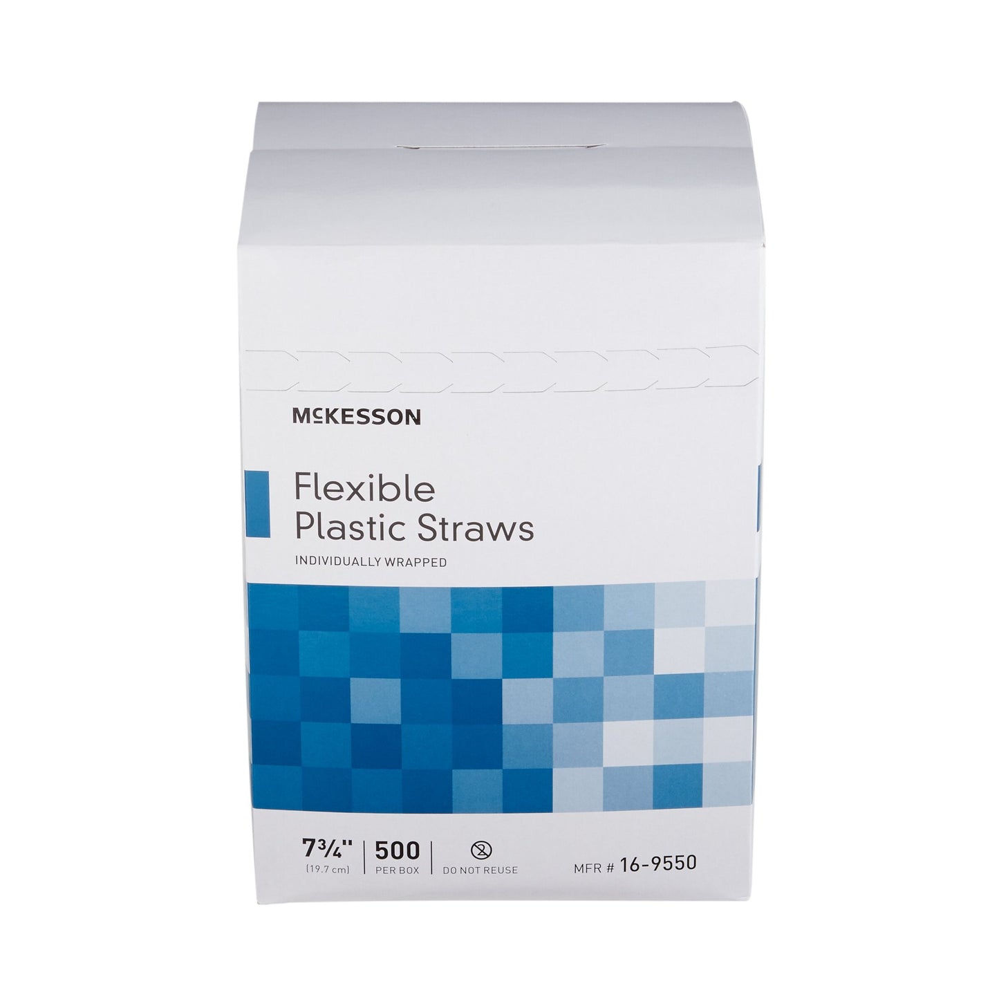 STRAW, PLASTIC FLEX WRAP LF (500/BX)