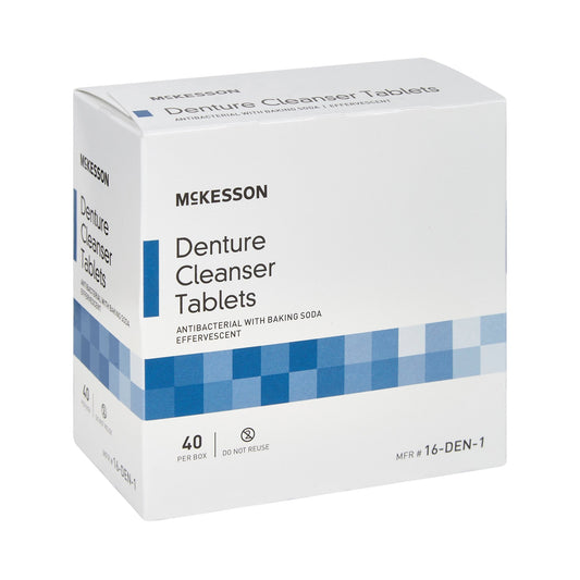 CLEANSER, DENTURE EFFERVESCENT(40/BX)