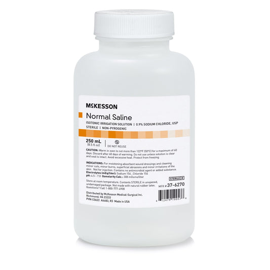 Normal Saine Irrigation Solution - OTC McKesson 0.9% Sodium Chloride