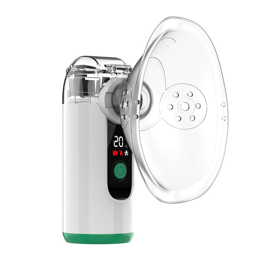 Rechargeable Portable Nebulizer – Handheld, Self-Cleaning, Ideal for Home or Travel Use