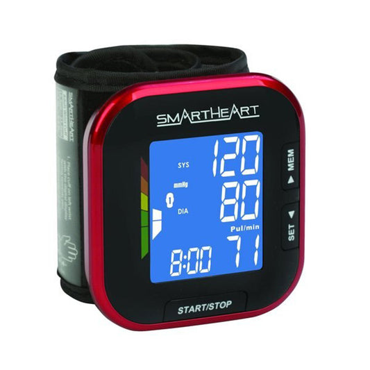 SMART HEART MONITOR, BP WRIST CUFF ADLT