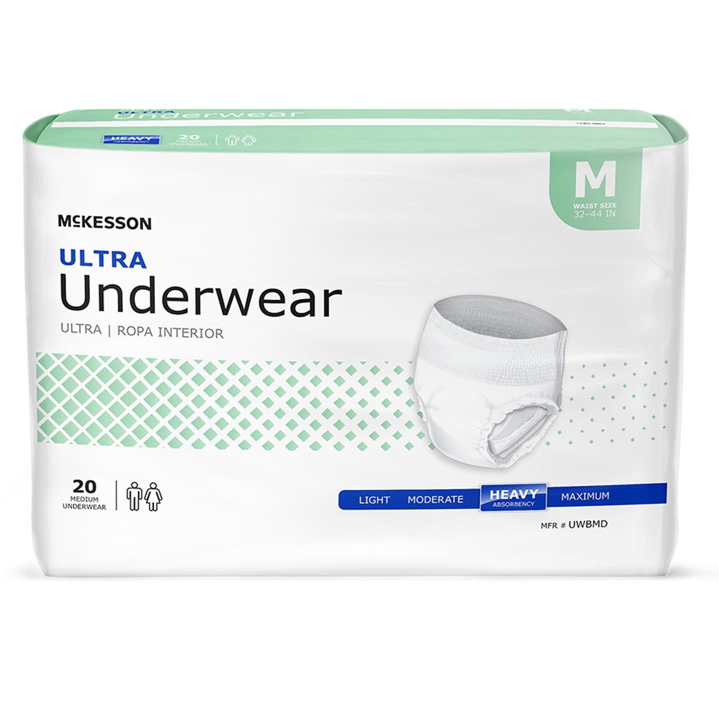UNDERWEAR, ULTRA MED 32-44 (20/BG)