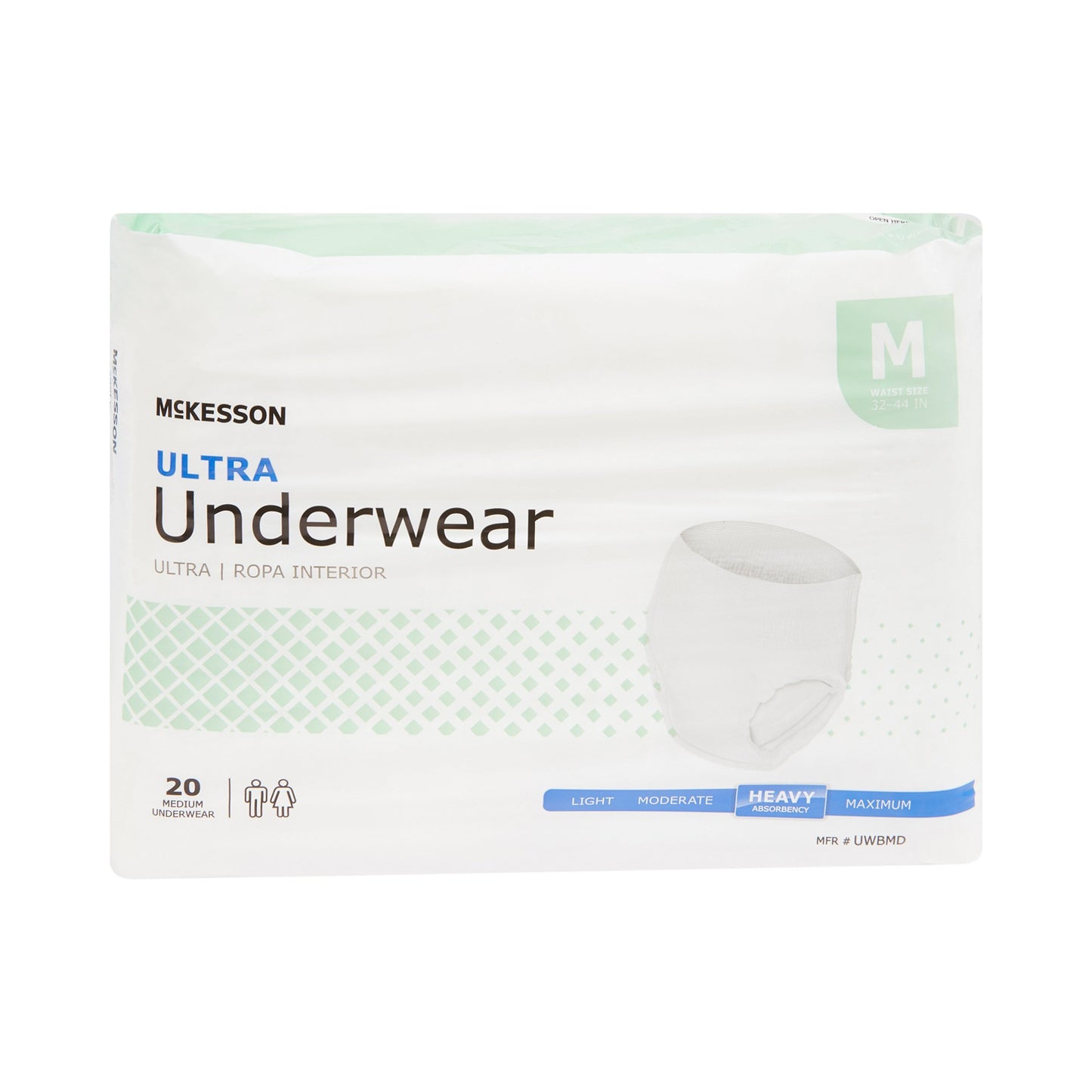 UNDERWEAR, ULTRA MED 32-44 (20/BG)