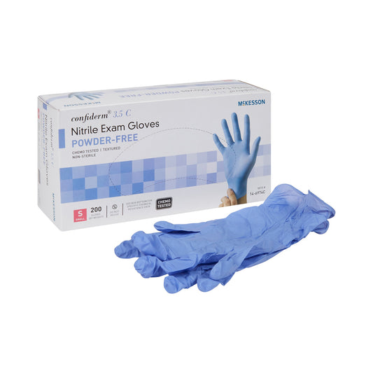 GLOVE, EXAM NTRL SMALL N/S CHEMO 3.5C (200/BX)