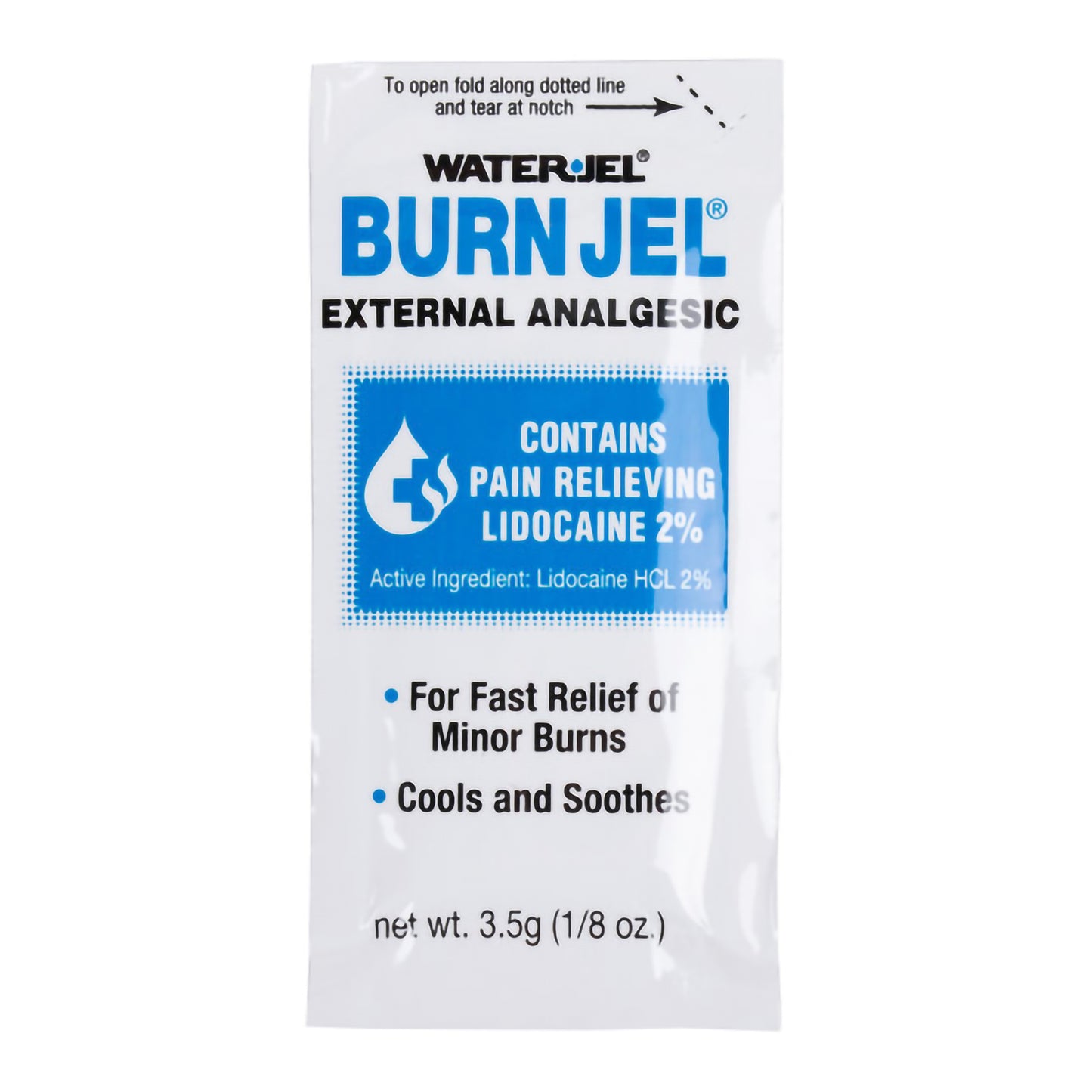 GEL, BURN WATERJEL JEL 3.5GM UNIT DOSE (6/BX)
