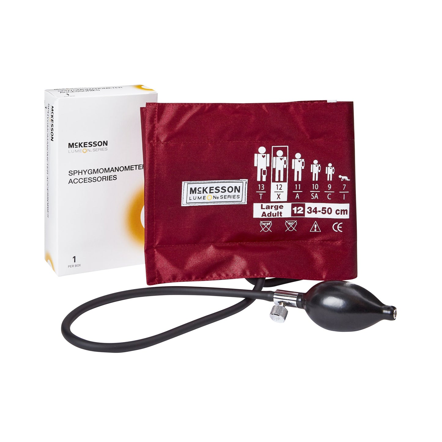 Reusable Blood Pressure Cuff and Bulb McKesson LUMEON™