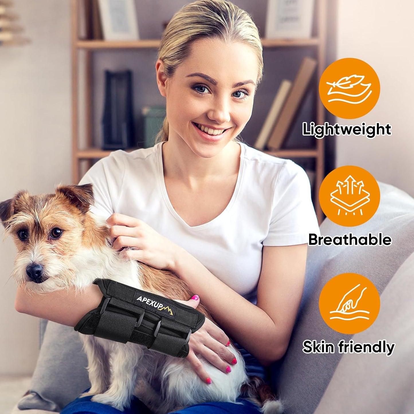 Carpal Tunnel Wrist Brace – Adjustable Night Pain Relief with Splint for Men & Women, Tendonitis, Arthritis, Sprains (S, Right)