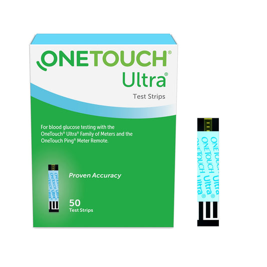 TEST STRIP, BLD GLUC ONE-TOUCHULTRA (50/BX)