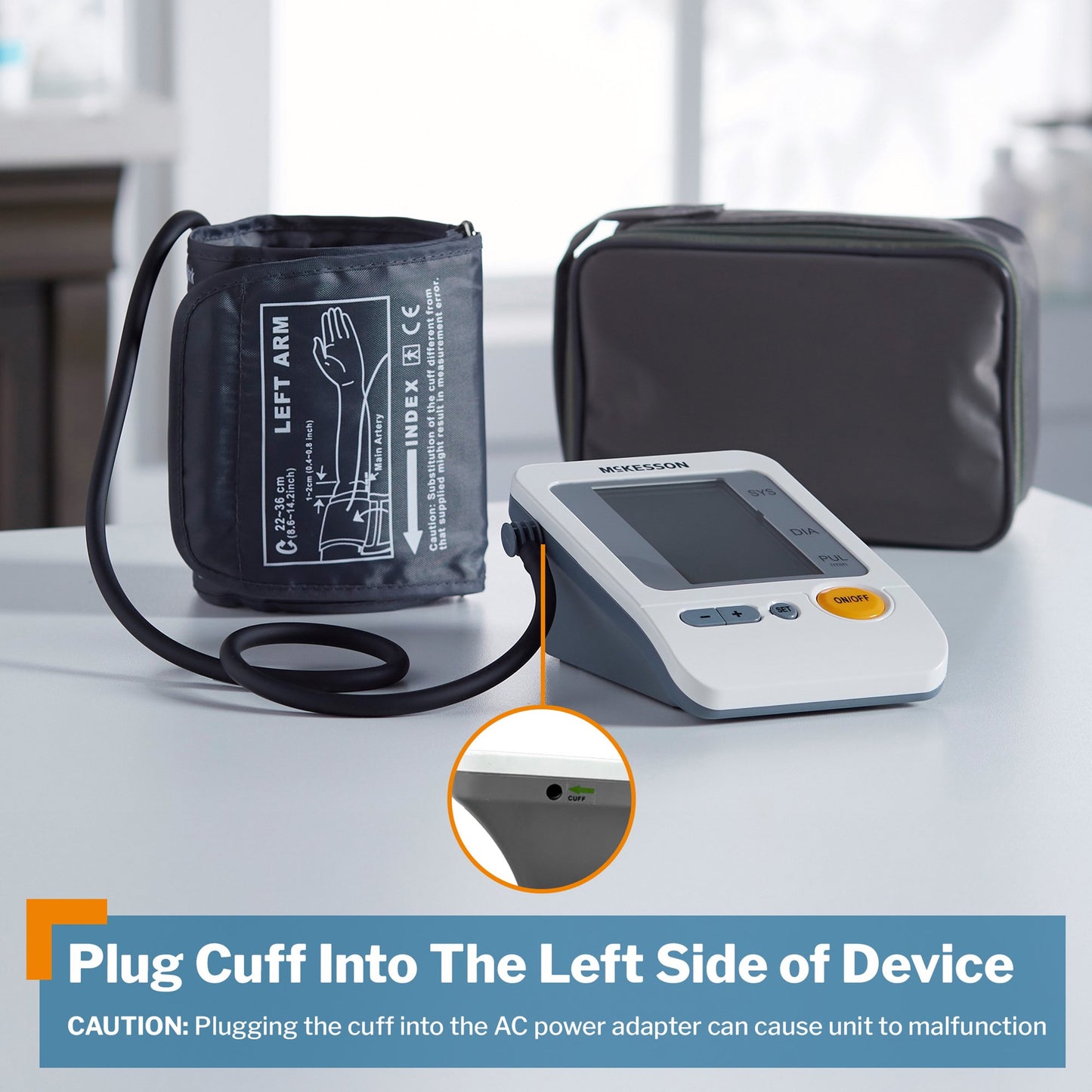 McKesson BP UNIT, DIG AUTO INFLATE ADLT