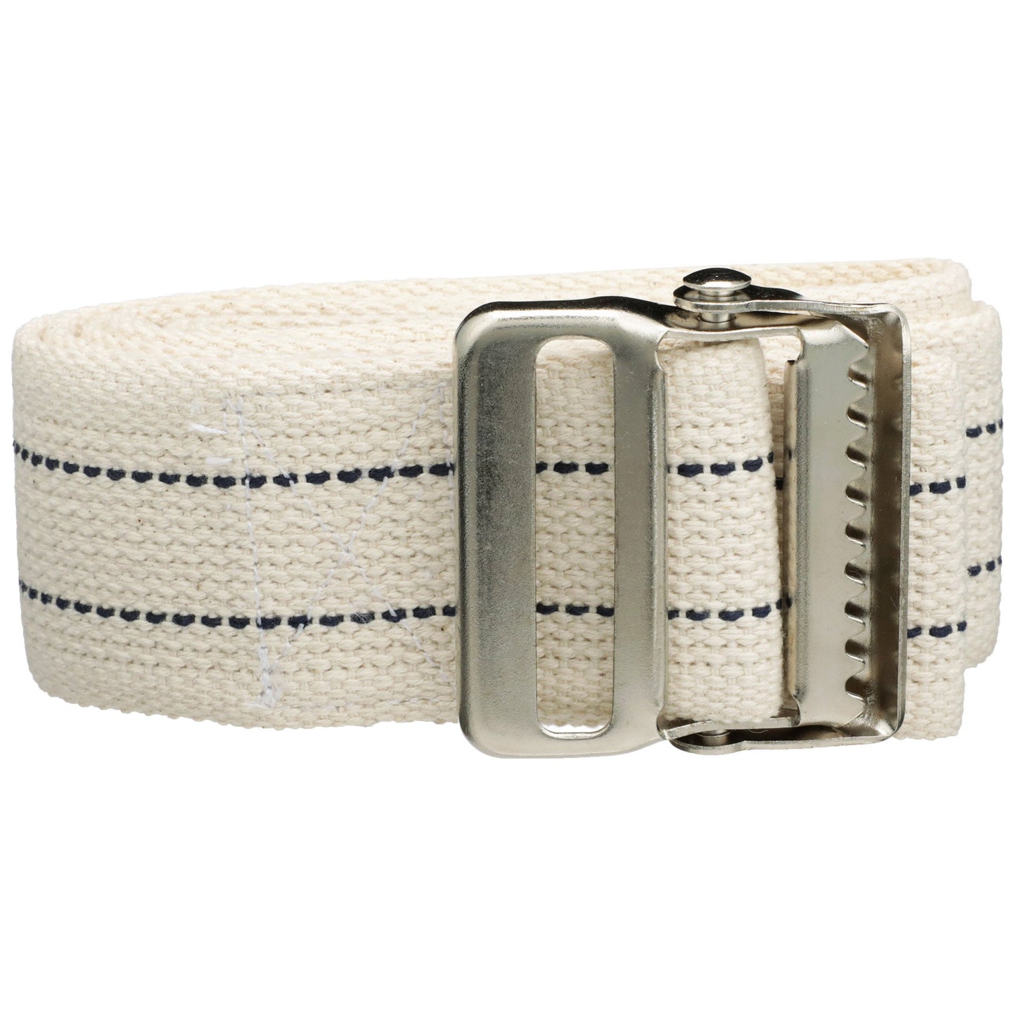 BELT, GAIT W/BCKL HVY DTY WHT 60"