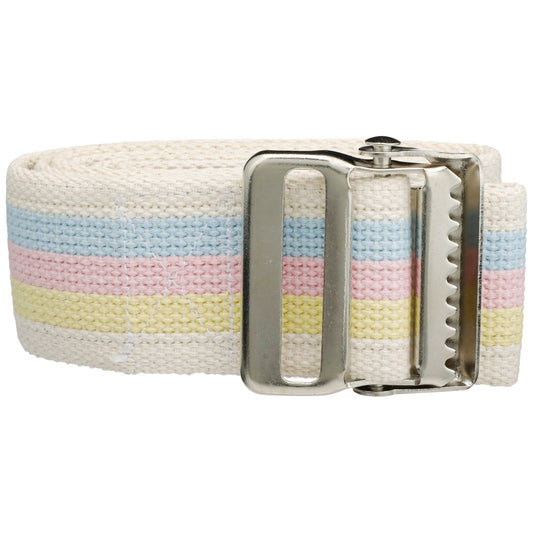 BELT, GAIT HVY DUTY W/METAL BUCKLE PASTEL
