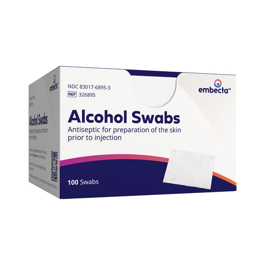 Alcohol Prep Pad BD™ 70% Strength Isopropyl Alcohol Individual Packet NonSterile