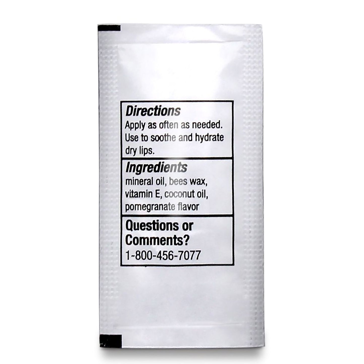 Lip Balm Safetec 0.5 Gram Individual Packet (144 packets)