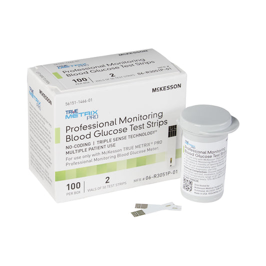 STRIP, BLD GLUC TRUEMETRIX PROMULTI PT (100/BX)